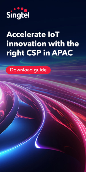 Singtel banner Accelerate IoT innovation with the right CSP in APAC